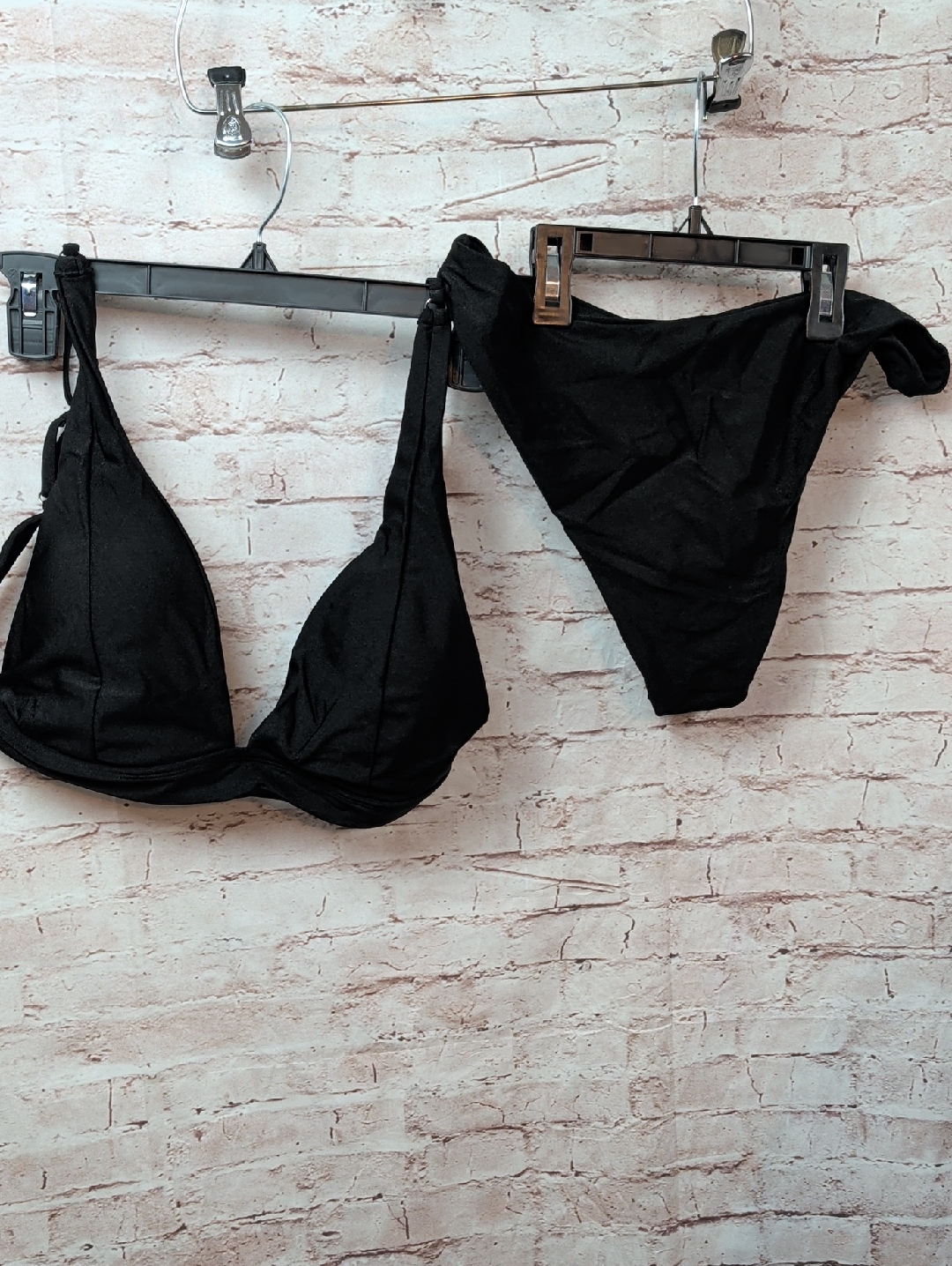 Small Black Two-Piece Bikini Set New